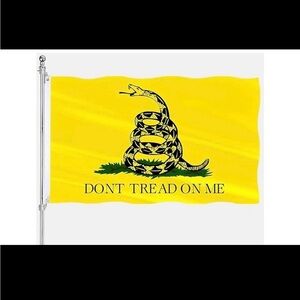 Don’t Tread On Me 2 Sided Nylon Flag